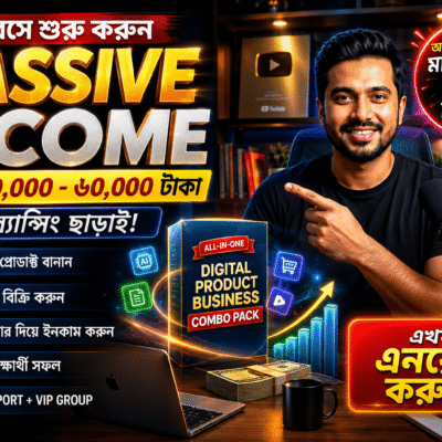 Digital Product Business Combo Pack - মাত্র ৭ দিনে ডিজিটাল প্রোডাক্ট সেলিং বিজনেস শুরু করুন!